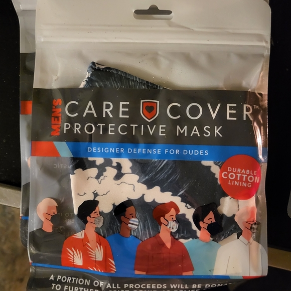Mens Care Cover Protective Masks Bundle - Picture 2 of 14